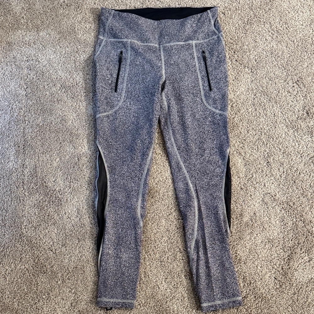 Lululemon Athletica Speckled Gray Leggings